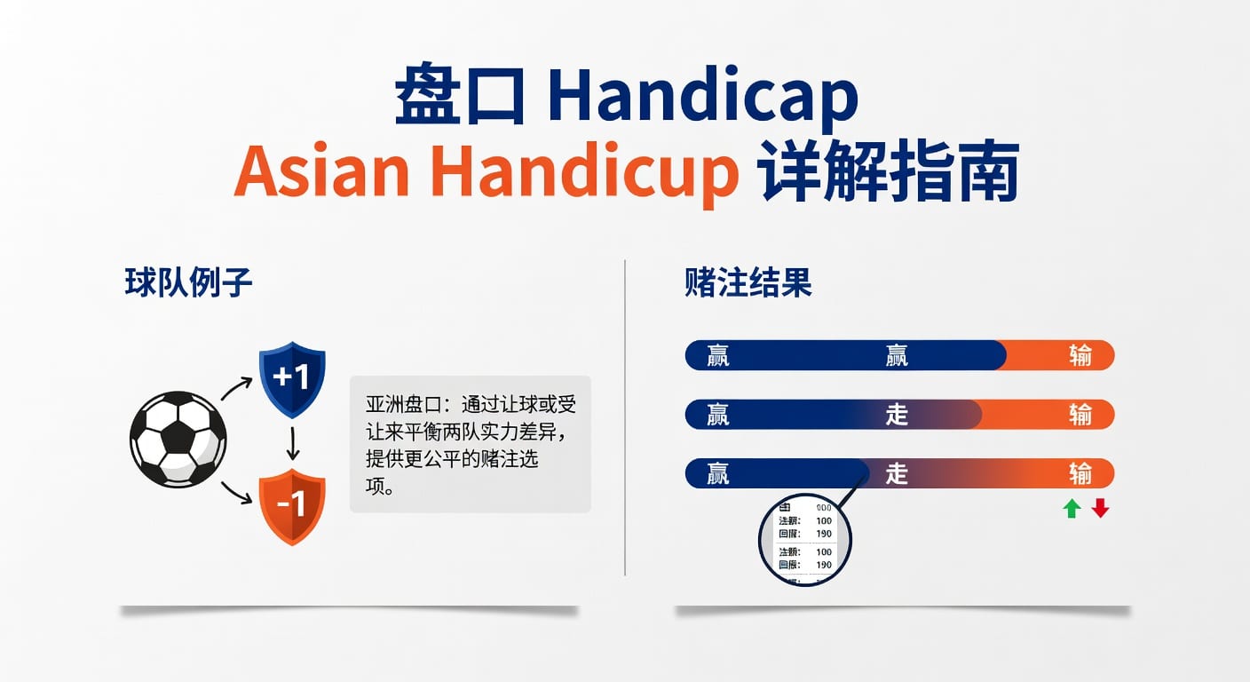 盘口 handicap asian handicap 入门与实战解读