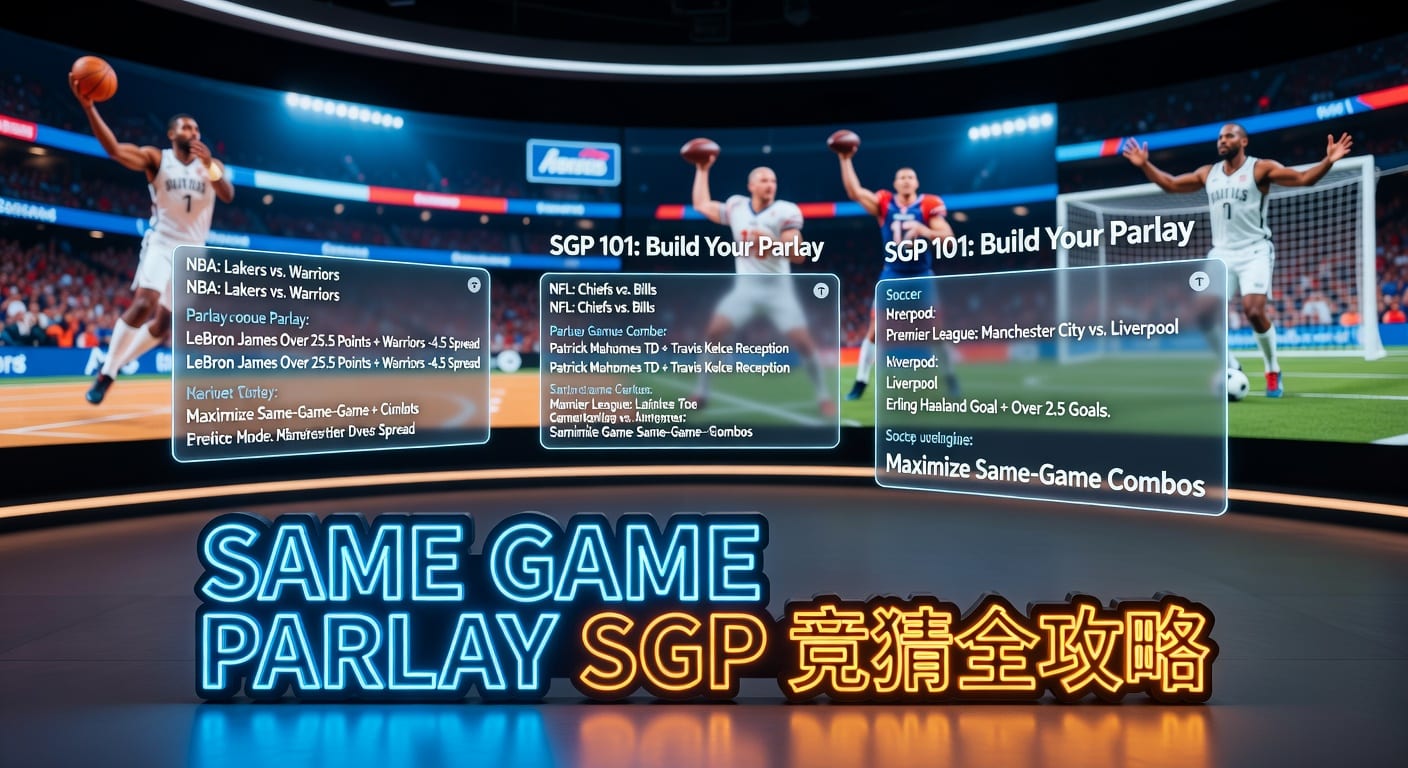 超级过关 same game parlay SGP：规则、投注技巧与实战