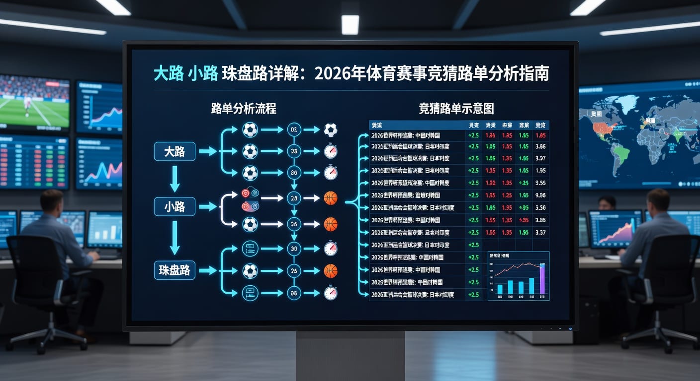 大路 小路 珠盘路：滚球节奏与方向选择