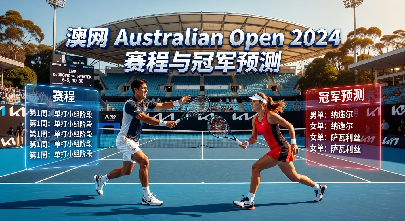 澳网 Australian Open 2026赛程看点与晋级分析