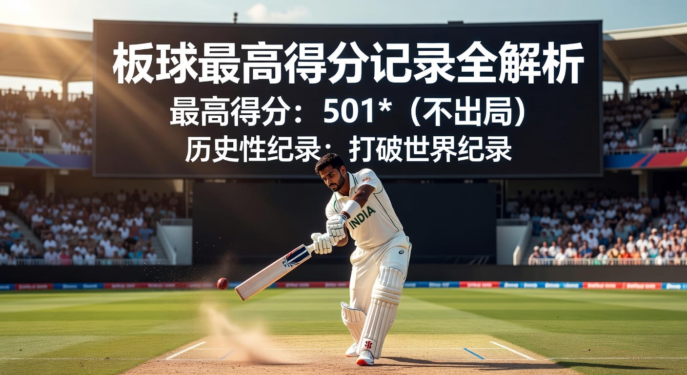板球最高得分 Highest Score｜纪录与场景解读（2026年）