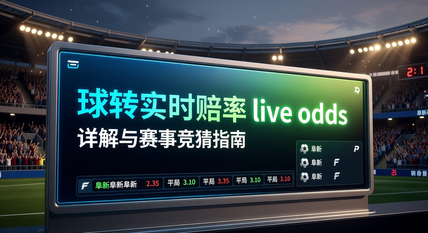滚球即时赔率 live odds：赛中盘口解读指南