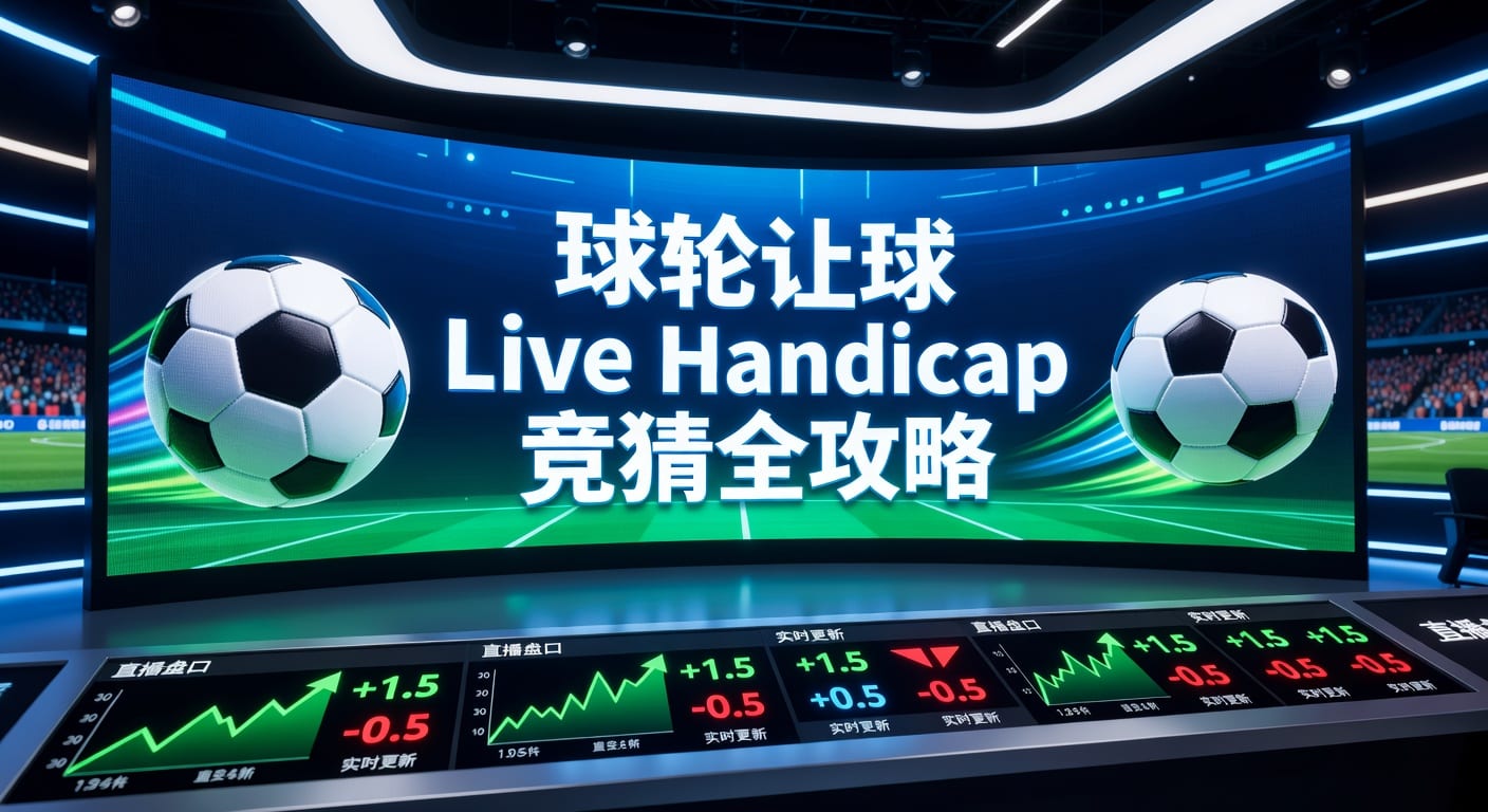 滚球让球 live handicap 实时盘口分析与判断